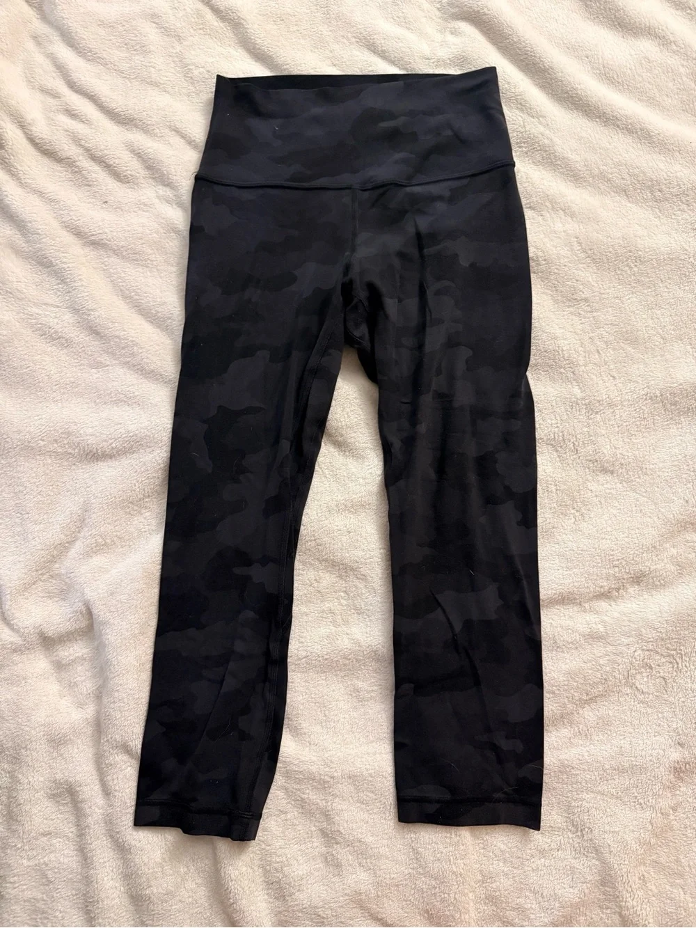 lululemon athletica Black Camo High-Waist Leggings